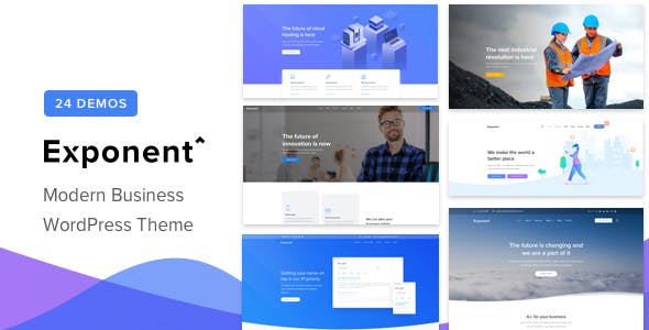 Exponent MultiPurpose Business Theme