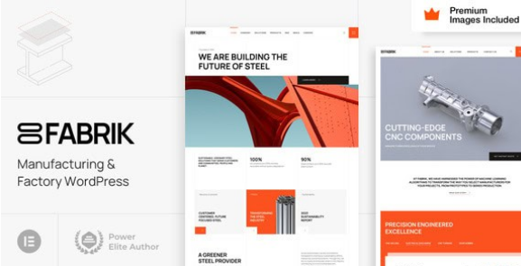 Fabrik - Industrial WordPress Theme