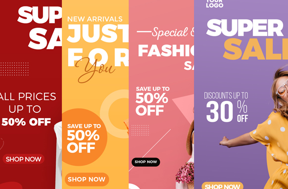 Fashion Vertical Ad Templates