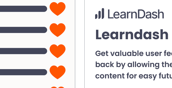 Favorite Content for LearnDash