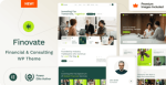 Finovate – Financial Advisors & Business Consulting WordPress Theme