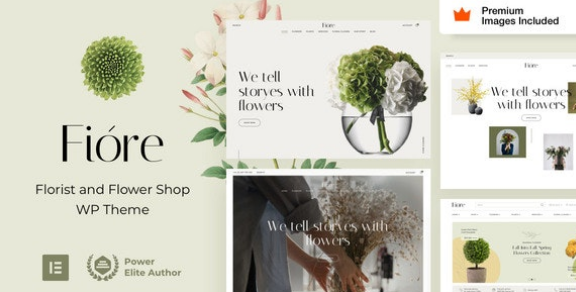 Fiore - Flower Shop & Florist Elementor Pro WordPress Theme