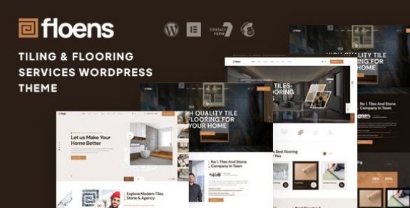 Floens - Tiling & Flooring Services WordPress