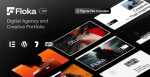 Floka - Digital Agency & Portfolio WordPress Theme