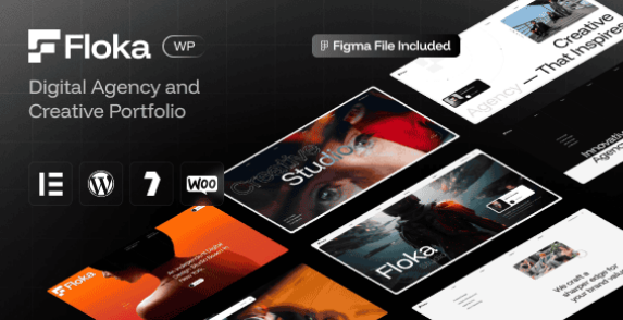 Floka - Digital Agency & Portfolio WordPress Theme