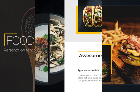 Food Business Presentation Templates