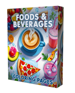 Food and Beverage Coloring Pages