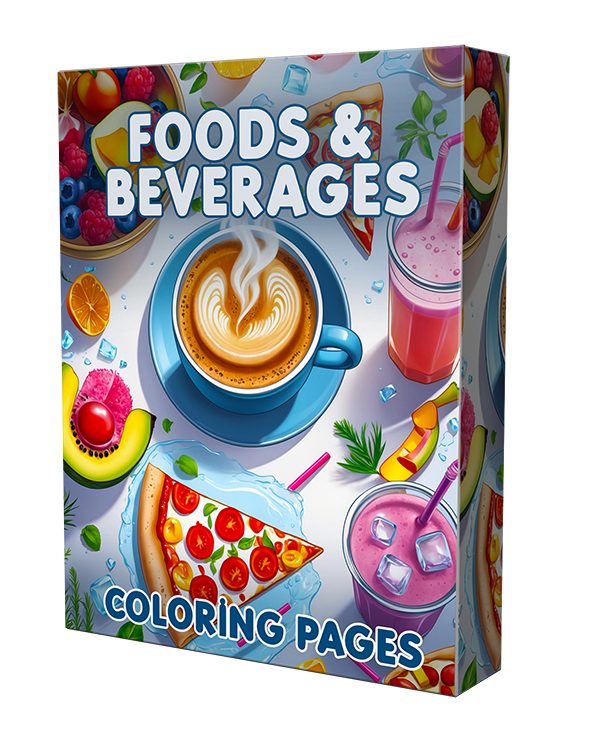Food and Beverage Coloring Pages