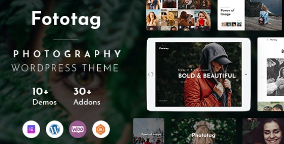 Fototag – Photography WordPress Theme