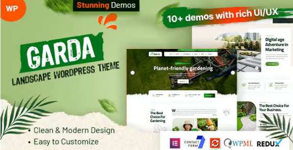 Garda Gardening WordPress Theme