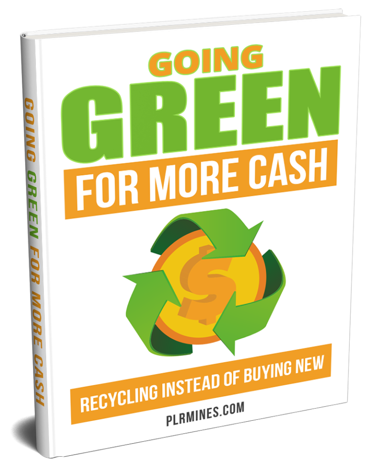 Going Green for More Cash eBook