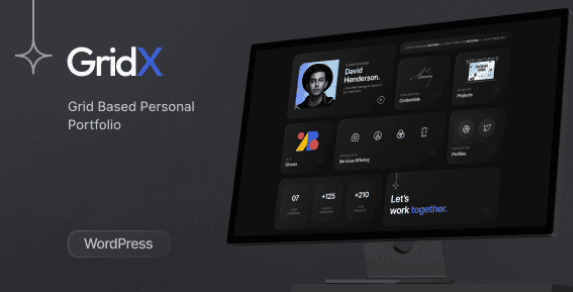 Gridx Portfolio WordPress Theme