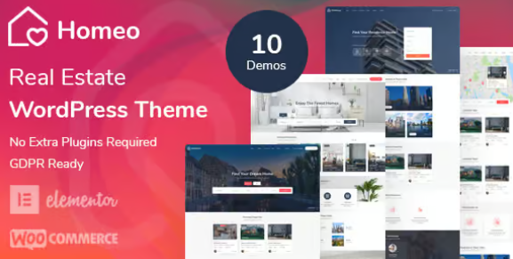 Homeo - Real Estate WordPress Theme