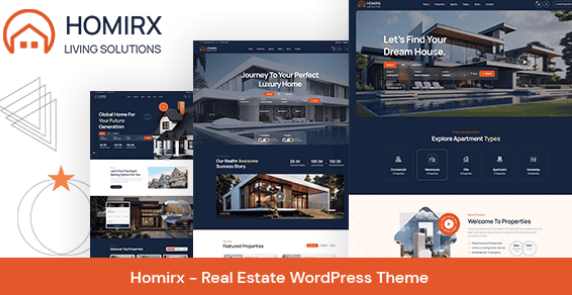 Homirx Real Estate WordPress Theme