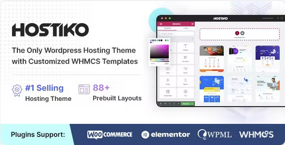 Hostiko 2.0 WHMCS Hosting Theme