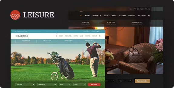Hotel Leisure WordPress Theme