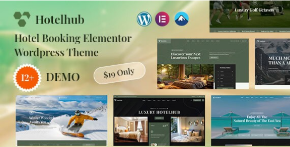 Hotelhub - Luxury & Resort Booking WordPress Theme