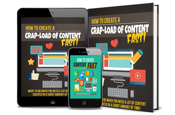 How To Create a Crap Load Of Content Fast AudioBook and Ebook