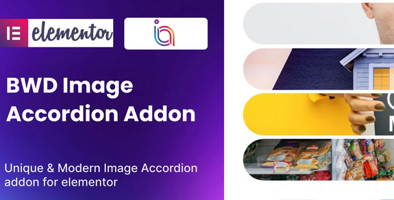 Image Accordion addon for elementor