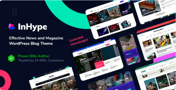 InHype Blog and Magazine Theme