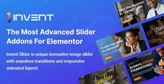 Invent Slider for Elementor