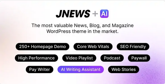 JNews Newspaper Magazine AMP Theme