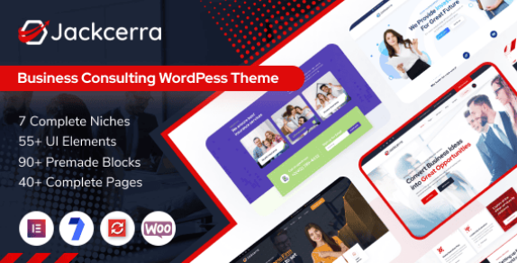 Jackcerra Business Consulting WordPress Theme