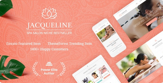 Jacqueline Spa And Massage Salon Theme