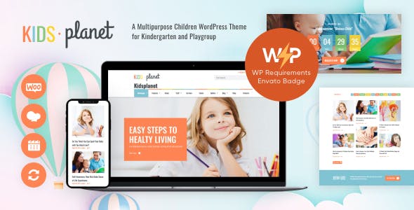 Kids Planet Multipurpose Children Theme