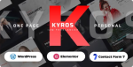 Kyros Personal Portfolio CV Resume Theme