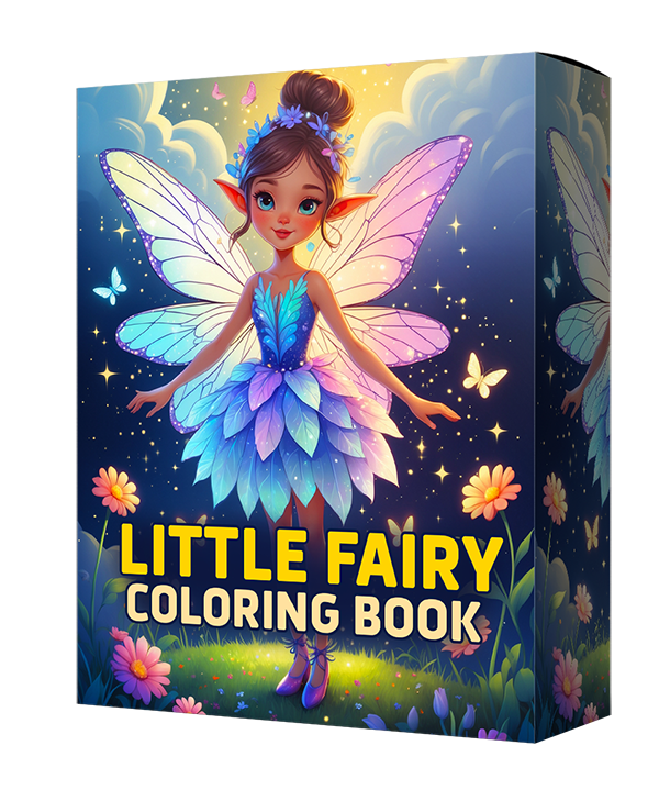 Little Fairy Coloring Book for Kids