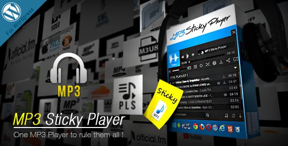 MP3 Sticky Player WordPress Plugin