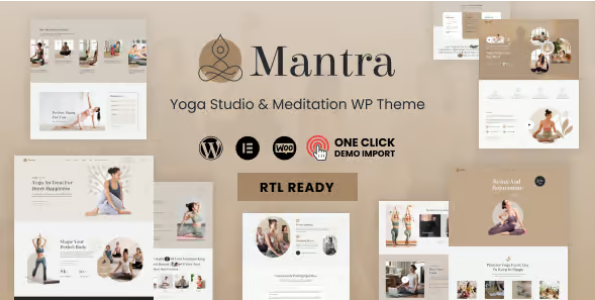 Mantra - Yoga Fitness WordPress Theme