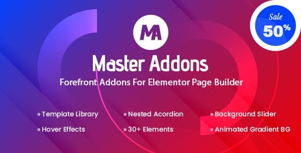 Master Addons Pro for Elementor