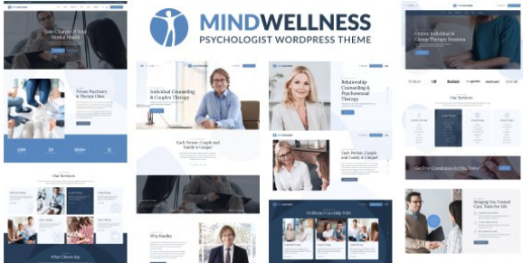 Mindwellness Psychology and Counseling WordPress Theme