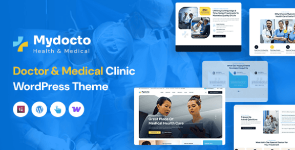 Mydocto - Health & Medical WordPress Theme