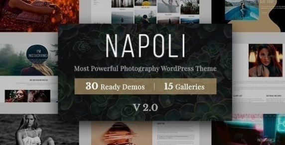 Napoli Photography WordPress