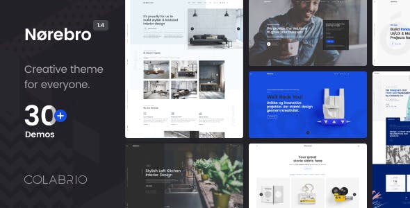 Norebro Creative Portfolio Theme