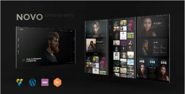 Novo Photography WordPress Theme