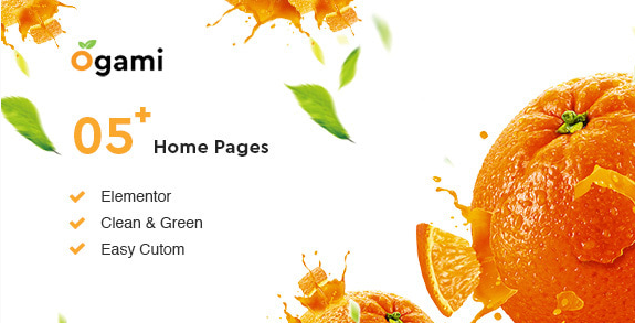 Ogami - Organic Store & Bakery WordPress Theme