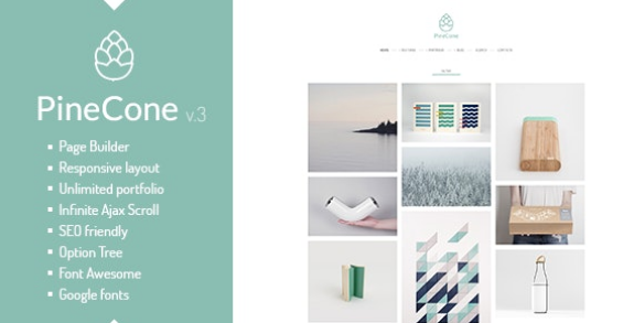 PineCone - Creative Portfolio and Blog for Agency
