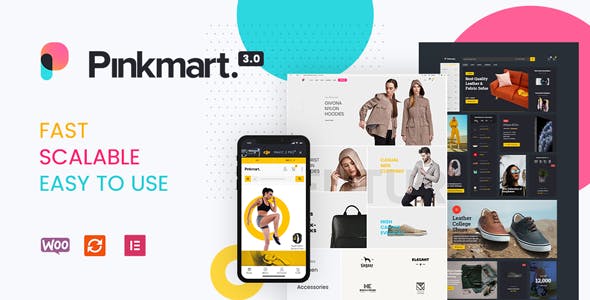Pinkmart AJAX theme for WooCommerce