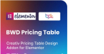 Pricing Table addon for elementor