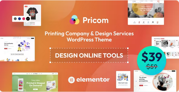 Pricom Printing Company WordPress Theme