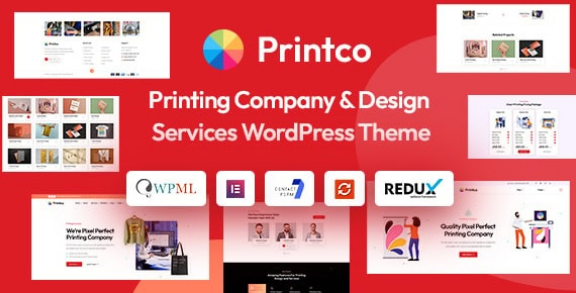 Printco Printing Services WordPress Theme