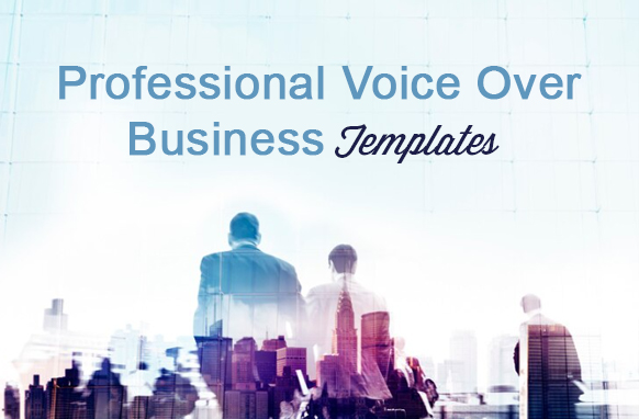 Professional Voice Over Business Templates