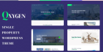 Qxygen - Single Property WordPress Theme
