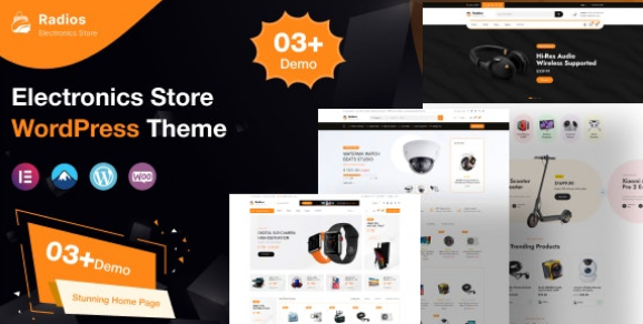 Radios Electronics Store WooCommerce Theme