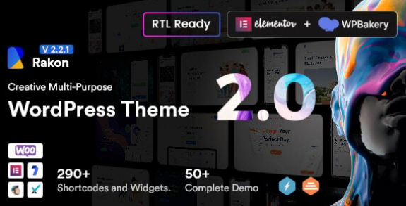 Rakon - Creative Multi-Purpose WordPress Theme