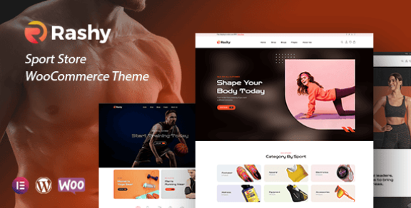 Rashy - Sport Store WooCommerce Theme